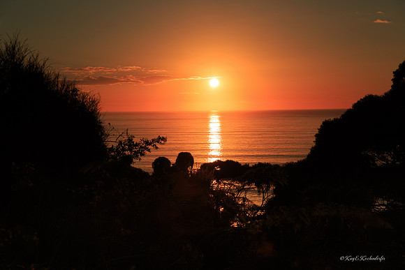 Sunset at Anaura Bay