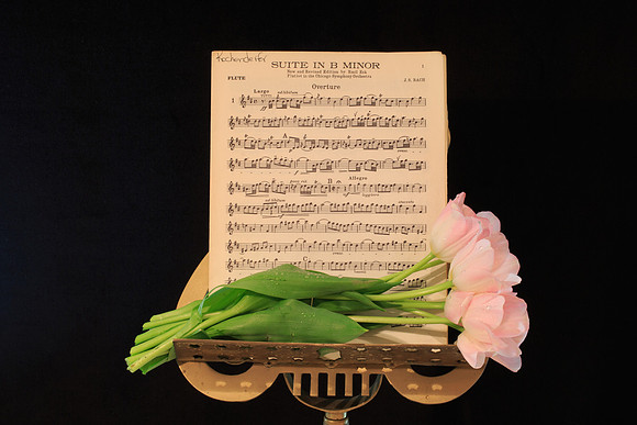 Bach With Flowers