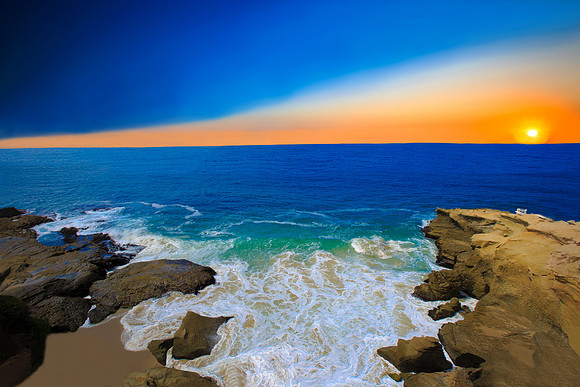 Sunset at Laguna Beach